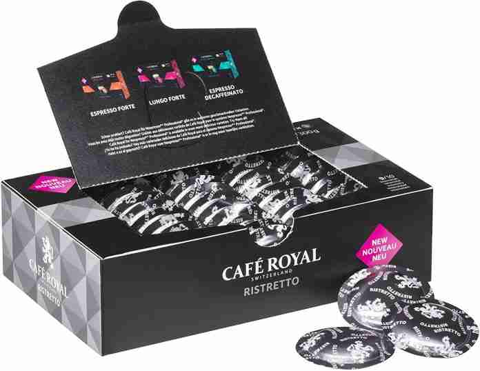 Café Royal Ristretto Coffee 50 Pods for Nespresso