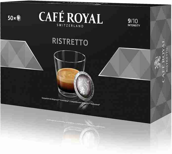 Café Royal Ristretto Coffee 50 Pods for Nespresso
