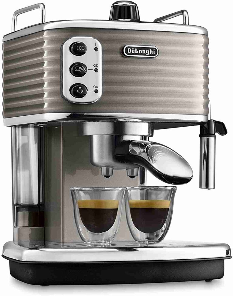 Delonghi Scultura Espresso Machine, Black, 1100 W