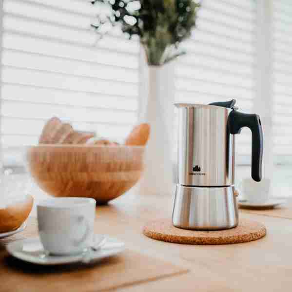 Groenenberg Espresso Maker 4-6 Cup Stove-Top Coffee Maker