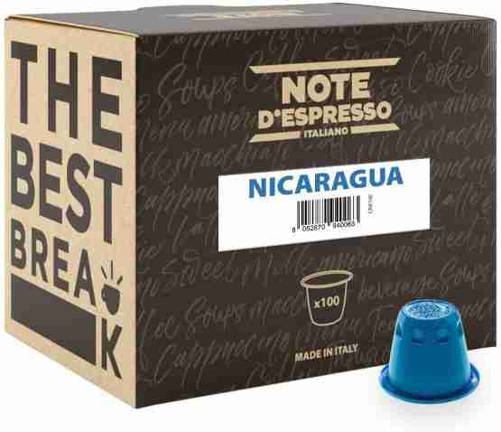 Note d'Espresso Nicaragua Coffee Capsules