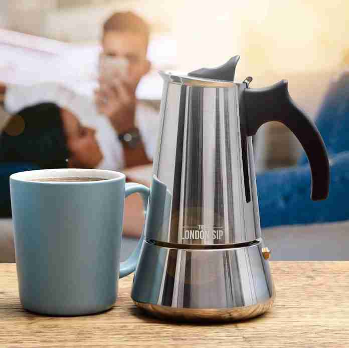 Stainless Steel Induction Stovetop Espresso Maker