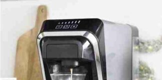 Lakeland 2 in 1 Coffee Pod Machine Dark Grey Compatible with Nespresso