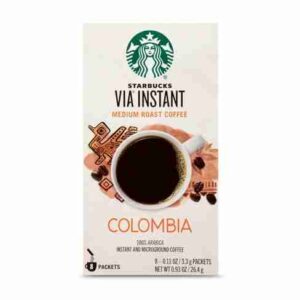 VIA Colombian Roast Instant Coffee Sachets