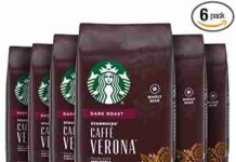 Starbucks Caffe Verona Dark Roast Ground Coffee