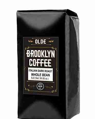 italian dark roast whole bean 5 lb extra strong coffee the worlds