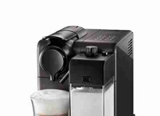 Nespresso Lattissima Touch Original Espresso Machine with Milk Frother by De'Longhi, Black