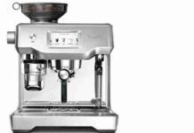 breville bes990bss oracle touch fully automatic espresso machine brushed