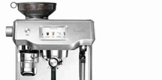 breville bes990bss oracle touch fully automatic espresso machine brushed