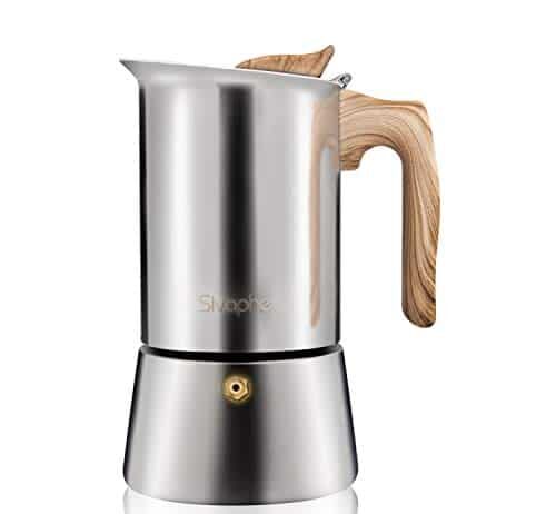 espresso coffee maker stainless steel 9 cups by sivaphe mocha pot 450ml