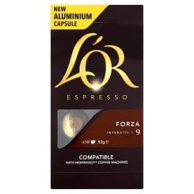 lor espresso forza intensity 9 nespresso compatible coffee capsules