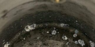 what is the white stuff in my bialetti