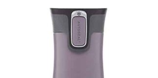 Contigo West Loop Stainless Steel Vacuum-Insulated Travel Mug with Spill-Proof Lid, Keeps Drinks Hot up to 5 Hours and Cold up to 12 Hours, 16oz Dark Plum