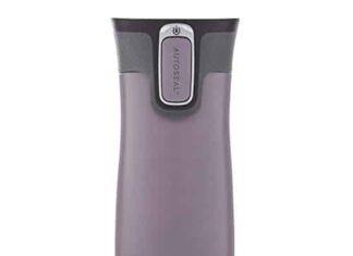 Contigo West Loop Stainless Steel Vacuum-Insulated Travel Mug with Spill-Proof Lid, Keeps Drinks Hot up to 5 Hours and Cold up to 12 Hours, 16oz Dark Plum