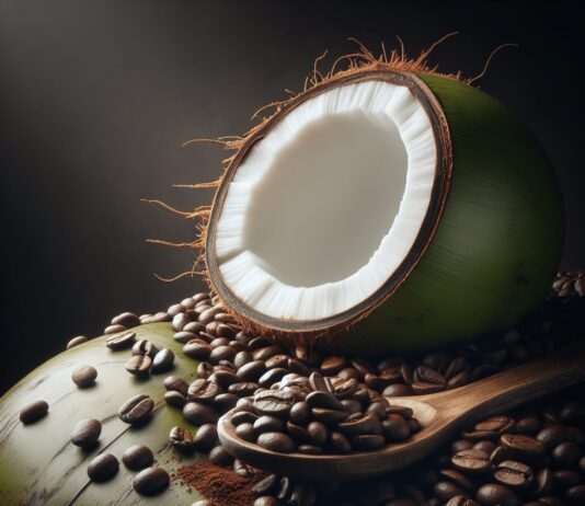 coconut milk coffee subtle sweetness texture