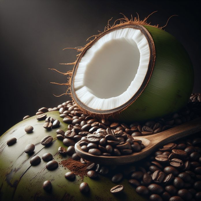 coconut milk coffee subtle sweetness texture