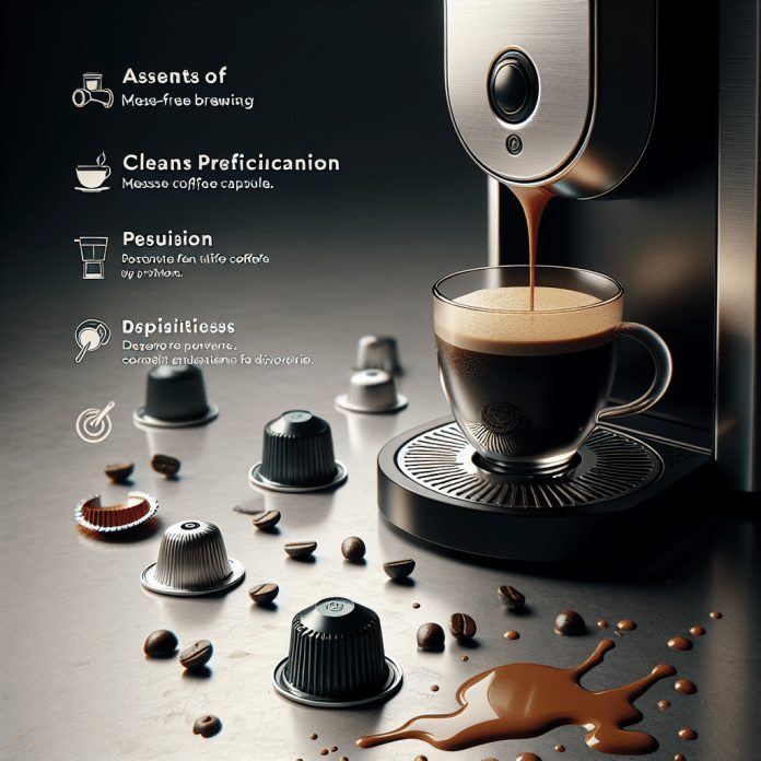 coffee capsules for mess free brewing