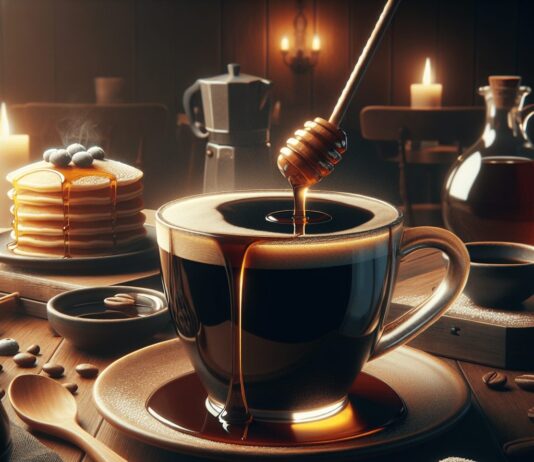 maple syrup coffee pancake inspired sipping