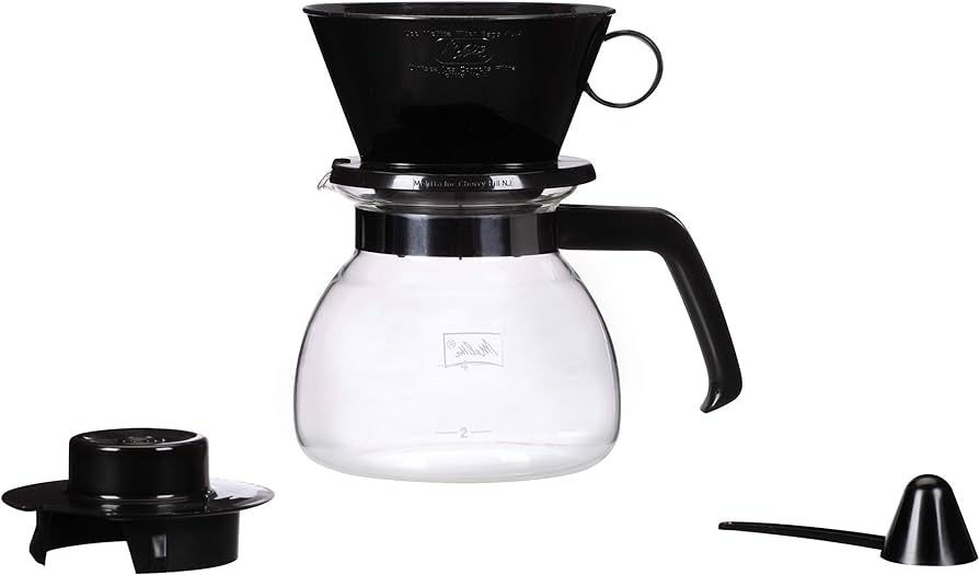 Melitta - Pour-Over Coffee Brewer With Glass Carafe