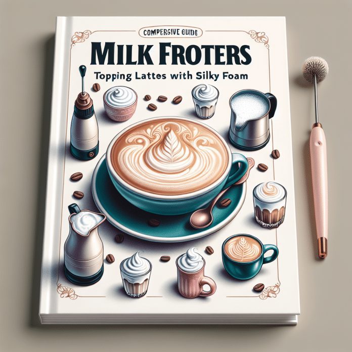 milk frothers topping lattes with silky foam