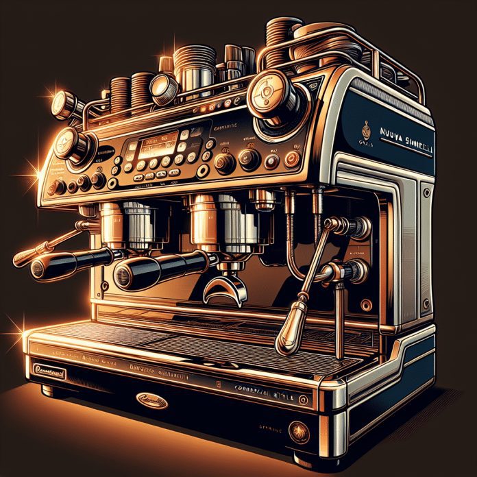 nuova simonelli oscar ii espresso machine commercial style brew group