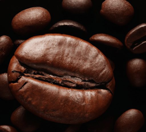 nutty coffee beans with roasted nutty flavor notes