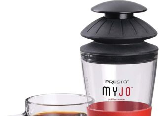 presto myjo single cup coffee maker with k cup compatibility