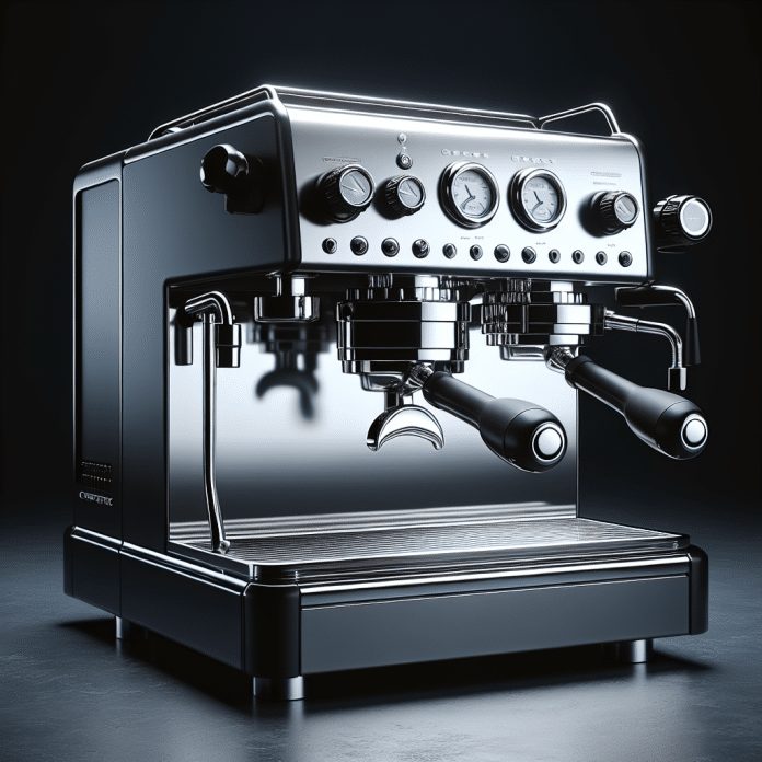 rancilio silvia espresso machine with commercial grade grouphead