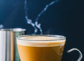 rich nutty almond milk coffee drinks