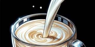 skim milk fat free dairy option for coffee