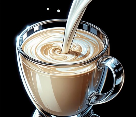skim milk fat free dairy option for coffee