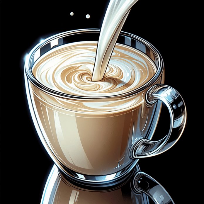 skim milk fat free dairy option for coffee