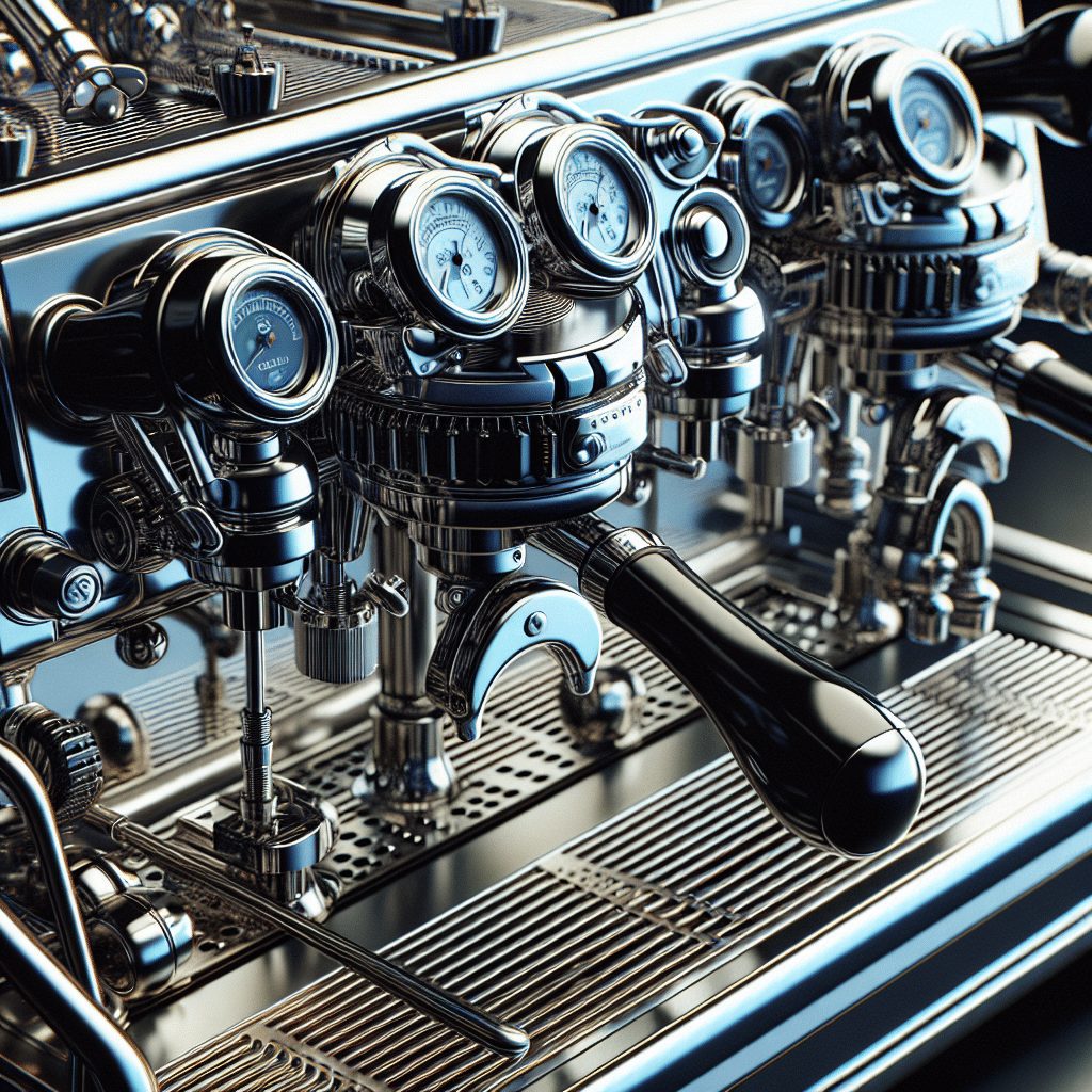Slayer Espresso Steam Tamp Espresso Machine, Commercial Style
