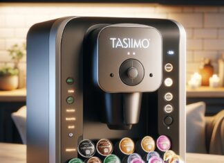 tassimo hot beverage coffee machine with t disc pods