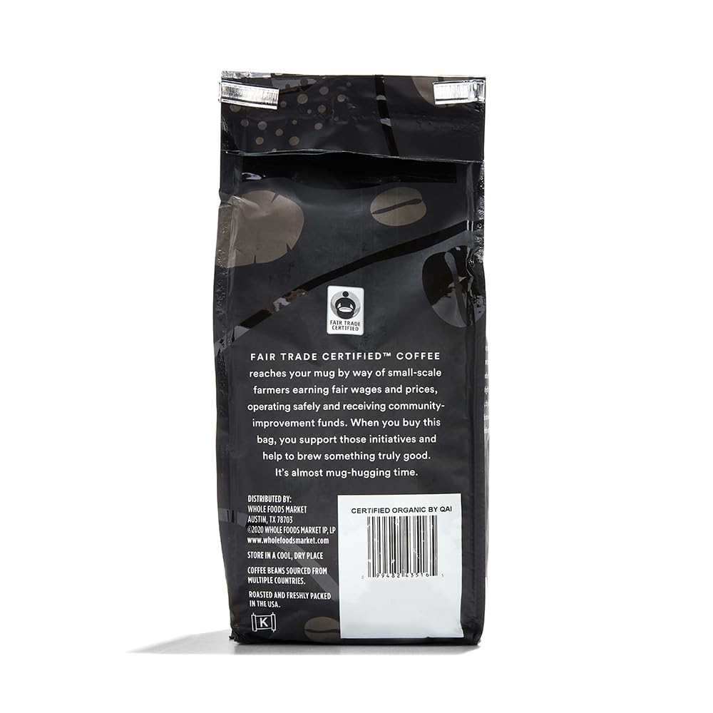 365 by Whole Foods Market, Coffee Pacific Rim Vienna Roast Organic Whole Bean, 24 Ounce