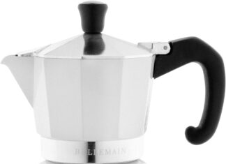 bellemain stovetop espresso maker moka pot silver 6 cup review