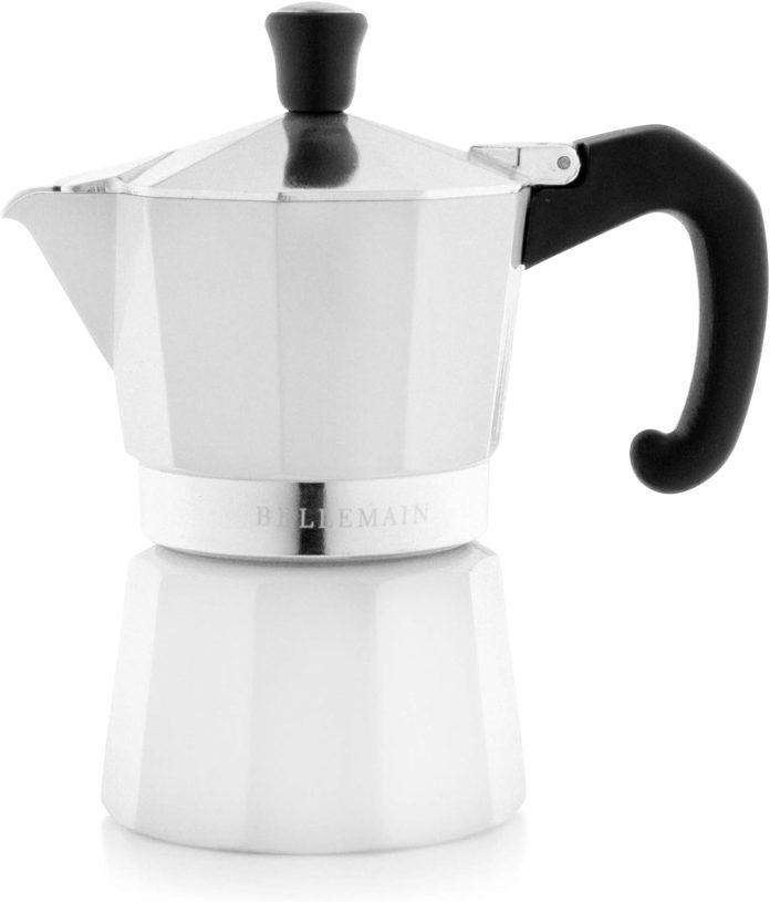 bellemain stovetop espresso maker moka pot silver 6 cup review