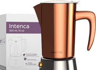 bonvivo intenca stovetop espresso maker review