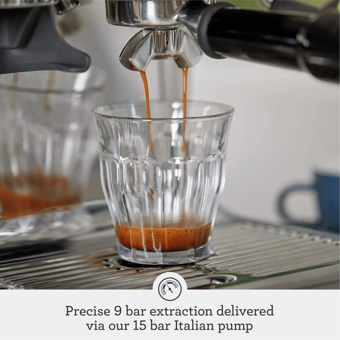 breville barista express espresso machine review