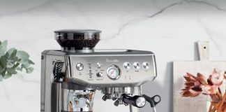 breville barista express impress espresso machine review