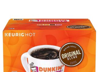 dunkin donuts original blend 72 k cups review