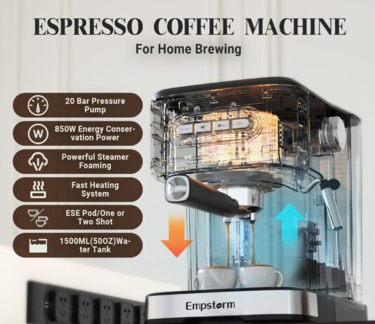 empstorm espresso machine review