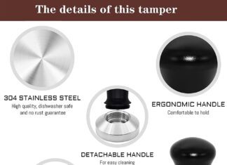 ezebesta 51mm coffee tamper set review