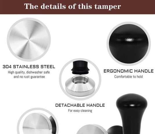 ezebesta 51mm coffee tamper set review