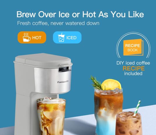 Famiworths Iced Coffee Maker Review famiworths iced coffee maker review