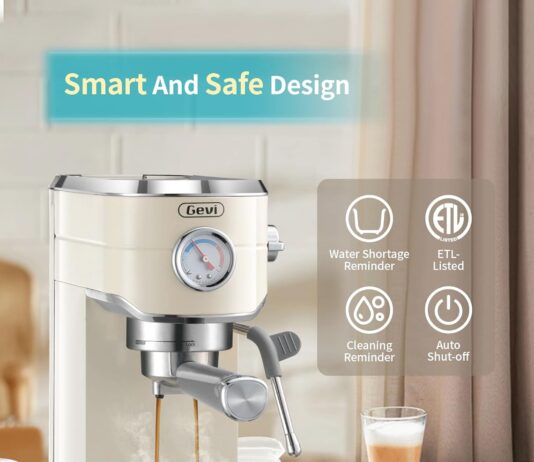 gevi espresso machine 20 bar review