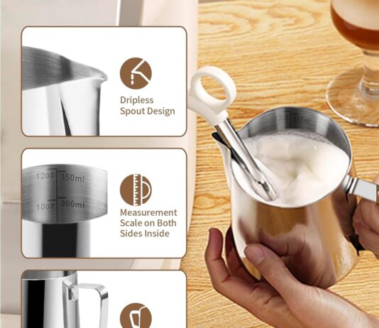 gevi milk frothing pitcher review