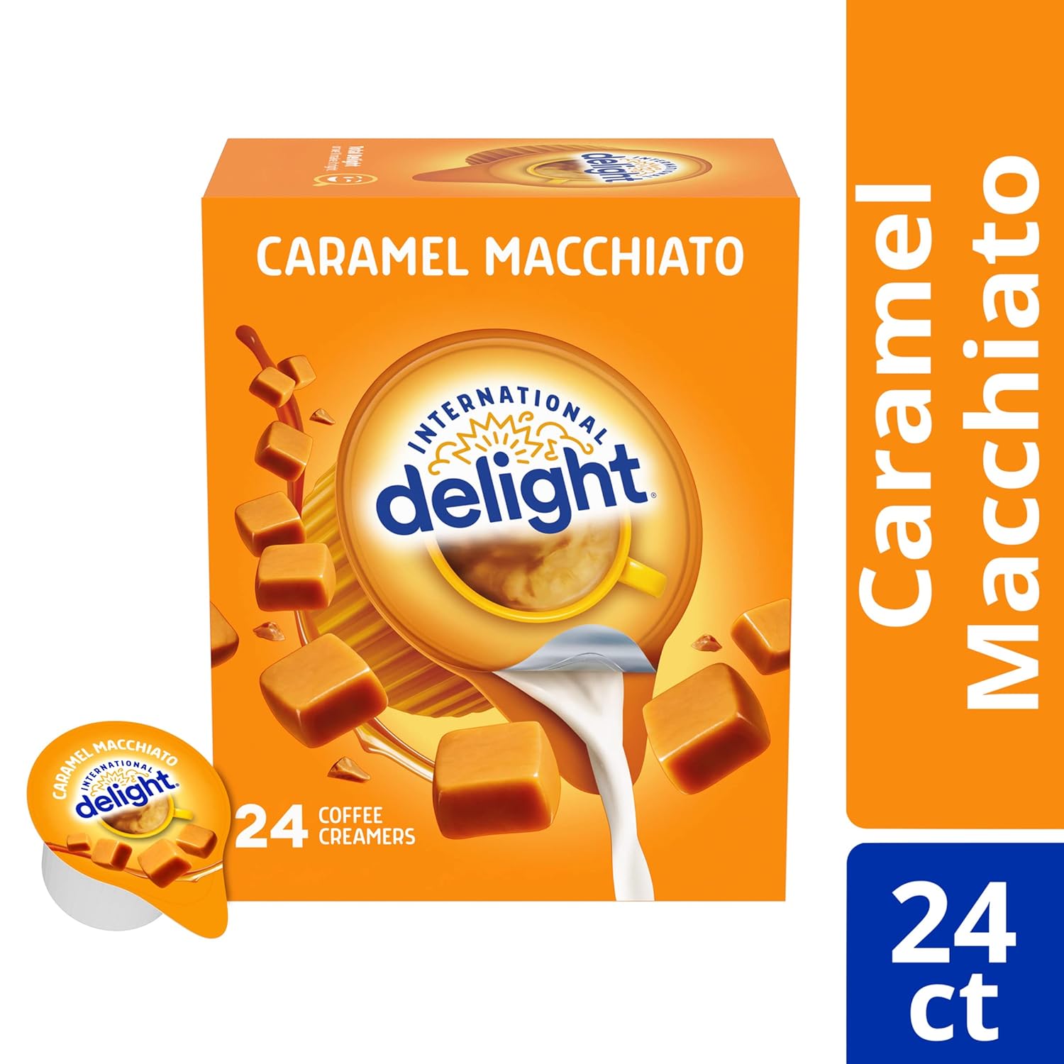 International Delight Coffee Creamer, Caramel Macchiato, 32 oz.