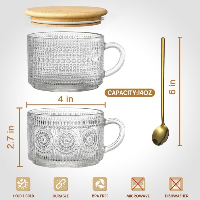 landneoo vintage coffee mugs review