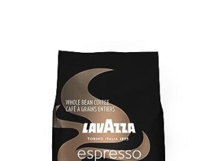 Lavazza Espresso Italiano Whole Bean Coffee Blend, Medium Roast, 2.2 Pound Bag (Packaging May Vary) Premium Quality, Non GMO, 100% Arabica, Rich bodied